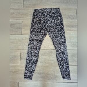 Lululemon Athletica Black and White Leggings